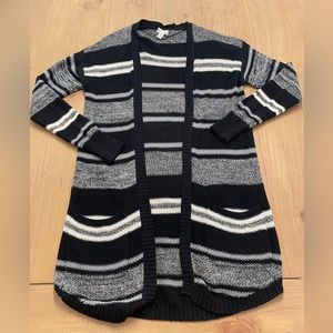 St. John’s Bay Small Striped Cardigan